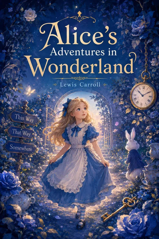 作品表紙 ─ Alice's Adventures in Wonderland